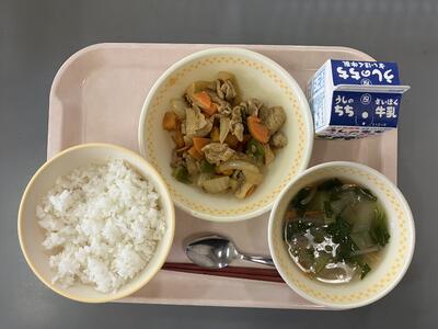 今日の給食